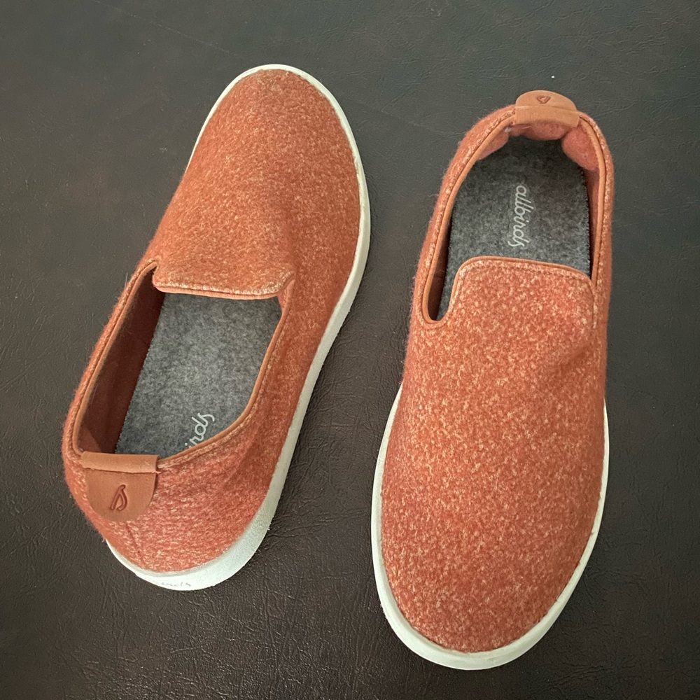 Allbirds Kids Slip-On Sneakers - Rusty Orange